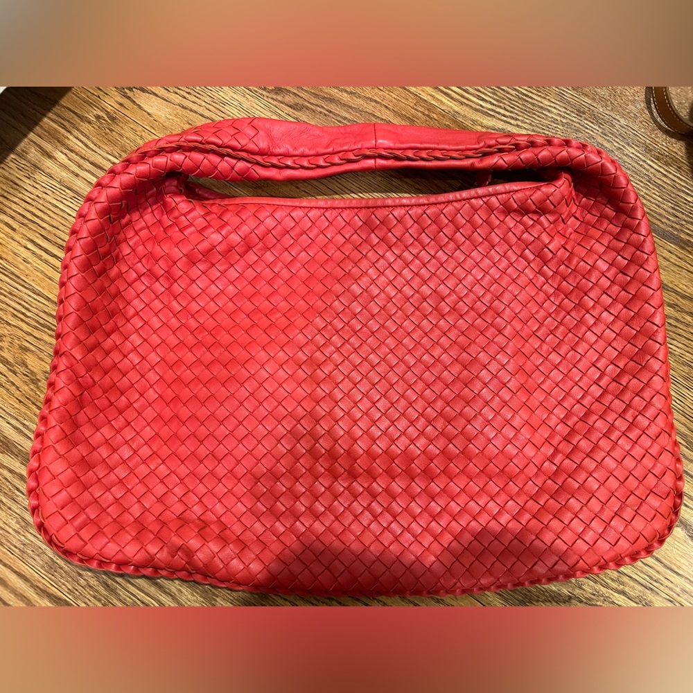 COPY - Bottega Veneta intrecciato leather hobobag